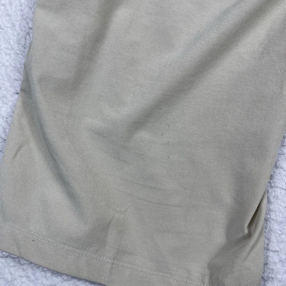 Nike Pants Womens‎ Medium (8-10) Khaki Crop Athleisure Minimalist Fitness Gym